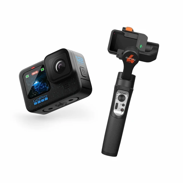 Rent gopro hero 12 and hohem isteady pro 4 gimbal in Faridabad | Zero ...
