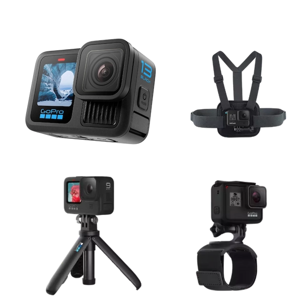 Gopro For Rent Rent gopro hero 13 mountain combo in Bangalore | Zero Deposit Rentals ...