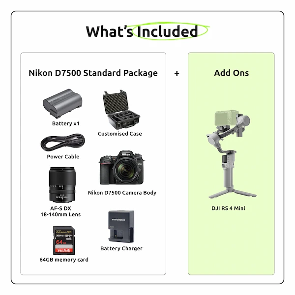 Nikon D5600 Gimbal Nikon D7500 Nikon D5600 DSLR Digital SLR Camera
