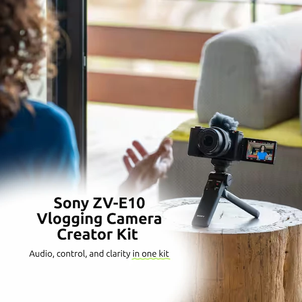 Zve Camera Rent sony zve10 vlogging camera creator kit in Chandigarh | Zero ...