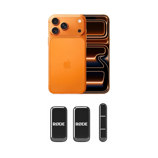 Rent apple iphone 17 pro max cosmic orange 256 gb with rode go ii ...