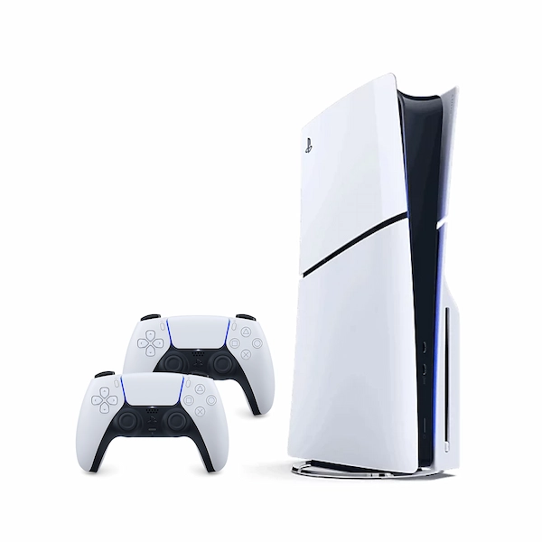 PS5 + 2 Controllers (Disc or Digital) (No Games Included)
