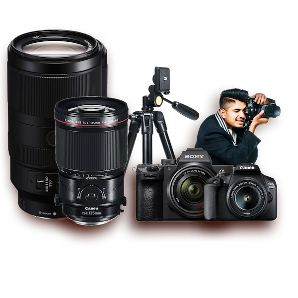 Camera Accessories Rent Rent dslr cameras in India | Zero Deposit Rentals | SharePal